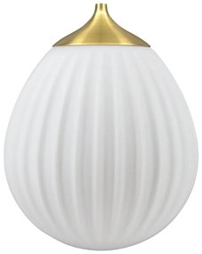 Paralume in bianco-oro ø 21 cm Around the World Mini - UMAGE