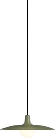 Lampada a sospensione retrò verde per sistema a binario monofase - Slimline Panzi