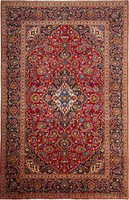 Kashan Tappeto persiano 300x200 Blu (Iran) Annodato A Mano