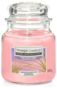 Pink Island Sunset, candela in giara media Yankee Candle