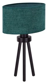 Duolla - Lampada da tavolo OVAL 1xE27/15W/230V diametro 30 cm verde