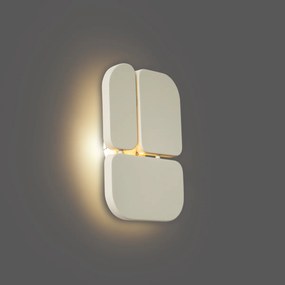 Lampada da parete di design beige a 3 luci - Planes