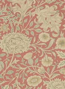 Morris & Co Carta da parati Double Bough - Carmine Red