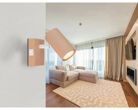 Globo 57911-1P - Faretto da parete ROBBY 1xGU10/25W/230V arancione