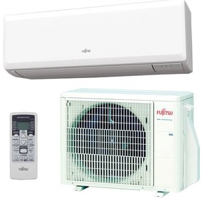 Condizionatore a muro monosplit inverter FUJITSU KP 9000 BTU classe raffreddamento A++, classe di riscaldamento A+, bianco