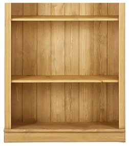 Libreria di colore naturale in pino massiccio 74x223x37 cm Anita – Støraa