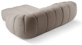 Divano angolare beige (con penisola a destra) Diana – Micadoni