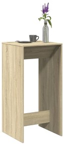 Tavolo da bar rovere sonoma 51x50x103,5 cm in legno multistrato