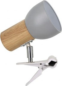 Spot-Light 2224174WKC - Lampada con clip SVENDA 1xE27/60W/230V
