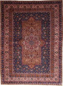 Agra Tappeto orientale 310 x 420 Rosa (Indian) Annodato A Mano