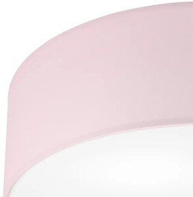 Plafoniera SIRJA PASTEL DOUBLE 4xE27/15W/230V diametro 45 cm rosa
