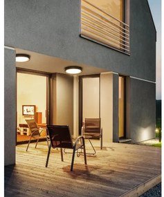 Redo 9184 - Plafoniera da esterno a LED BEZEL LED/30W/230V IP54 antracite