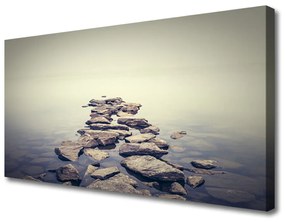 Quadro su tela Rocce, acqua, paesaggio 100x50 cm