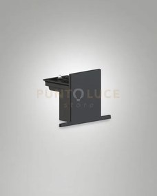 Testata di chiusura nera sistema binario trck incasso