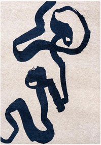 Tappeto lavabile jacquard da interno-esterno Ribbon