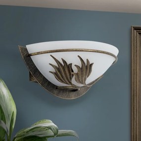 Orion WA 2-1196/1 - Applique FLEUR 1xE14/60W/230V bronzo