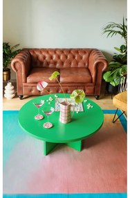Tavolino rotondo verde ø 80 cm Pausa - Really Nice Things