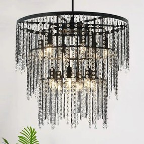 Lampada Cristal APP1314-CP Black