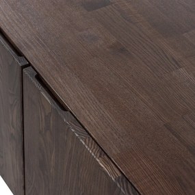 Mobile TV marrone in pino massiccio 180x56x46 cm Bono – WOOOD