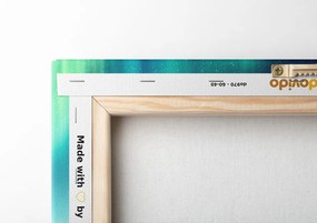 Quadro su tela – Paesaggio invernale fiabesco