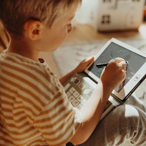 Kidywolf - Tavoletta da disegno Kidydraw mini - un mondo di fiabe