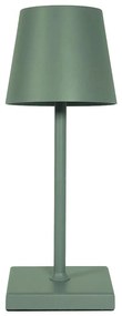 LED Lampada da tavolo touch ricaricabile e dimmerabile LED/3,5W/5V 5200mAh verde