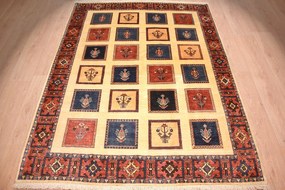 Gashghai Tappeto persiano 210x150 (Iran) Annodato A Mano