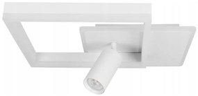 LED Plafoniera LED/38W/230V + 1xGU10/30W bianca