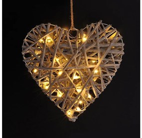 Solight 1V245 - Decorazione natalizia LED LED/2xrattan AA