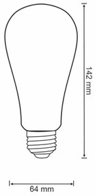Lampadina LED dimmerabile VINTAGE ST64 E27/5,5W/230V 1800-2700K Wi-fi Tuya
