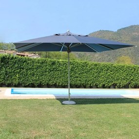 ABACUS - ombrellone da giardino palo centrale in alluminio 3 x 4 m