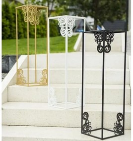 Portafiori 80x24 cm bianco