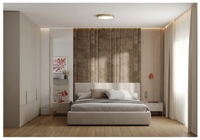 Lampada da tavolo rossa con paralume in metallo (altezza 35 cm) Selvia II - GTV