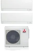 Climatizzatore Condizionatore Mitsubishi Electric Dual Split Inverter Linea Plus serie MSZ-AY 12+12 con MXZ-4F72VF R-32 Wi-Fi Integrato 12000+12000