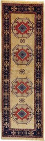 Kurdi Tappeto 250x80 (Iran) Annodato A Mano