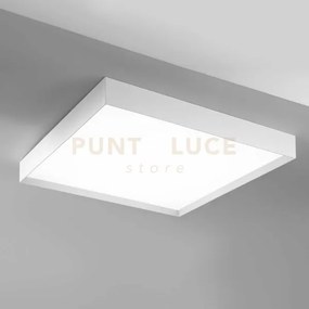 Aoi p/g - plafoniera alluminio bianco a led 3000-4000k  6100-6400lm...