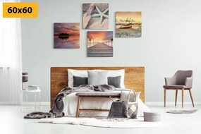 Set di quadri – Vacanza in paradiso