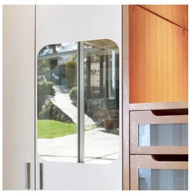 Adesivo a specchio Rettangolo, 42 x 27 cm - Ambiance