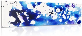 Stampa su tela – Astratto artistico blu