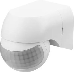 Sensore di movimento PIR per esterni 180° IP44, bianco