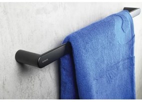 Deante ADR_N621 - Portasciugamani da parete rotondo 62,8 cm, nero