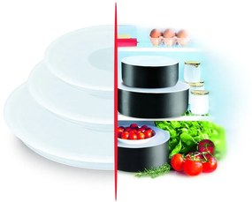 Coperchi per la conservazione degli alimenti in set da 3 - Tefal