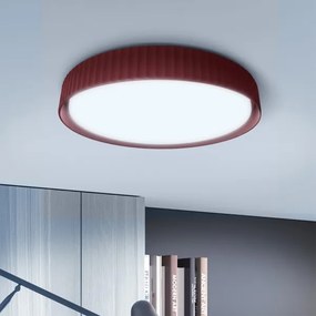 Brilagi-LED Lampada da soffitto dimmerabile LUCIA LED/60W/230V Ø 59 cm rosso + telecomando