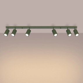 Applique da soffitto KARBON 6L in Alluminio 6xGU10