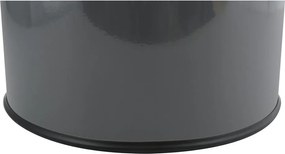 Cestino per la spazzatura grigio scuro in acciaio touch 30 l – MSV