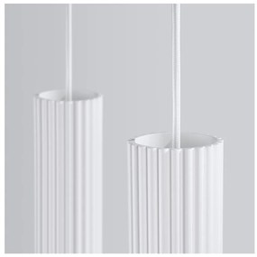 Lampadario bianco Gleam – Sollux