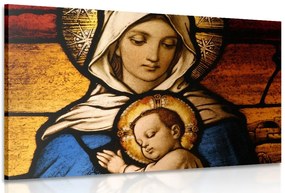 Quadro su tela – Madonna con bambino