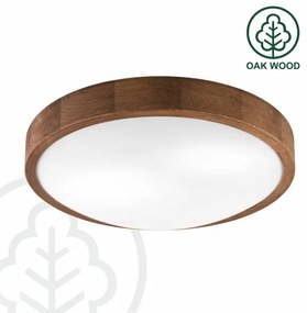 Brilagi - Lampada LED da soffitto CARVALHO SLIM 2xE27/60W/230V ciliegio 37 cm