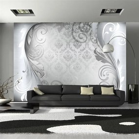 Fotomurale  Gray ornament  Colore Grigio, Dimensioni e Misure 300x210