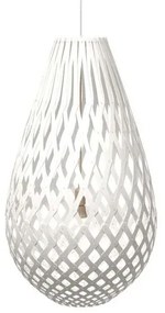 Koura Lampada a Sospensione H100 Bianco 2 Lati - David Trubridge